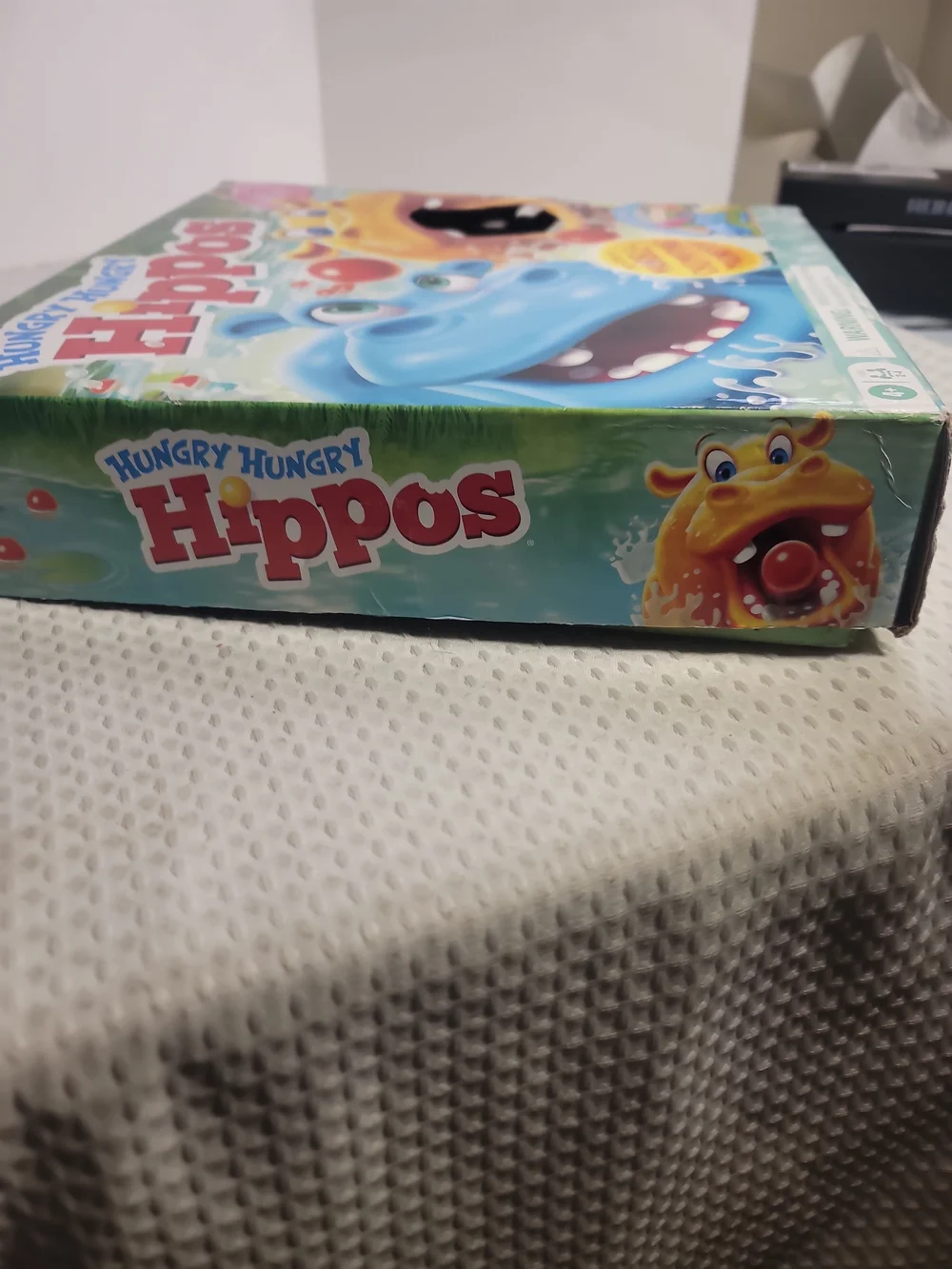 Hasbro Hungry Hungry Hippos Kids Game - Blue & Orange